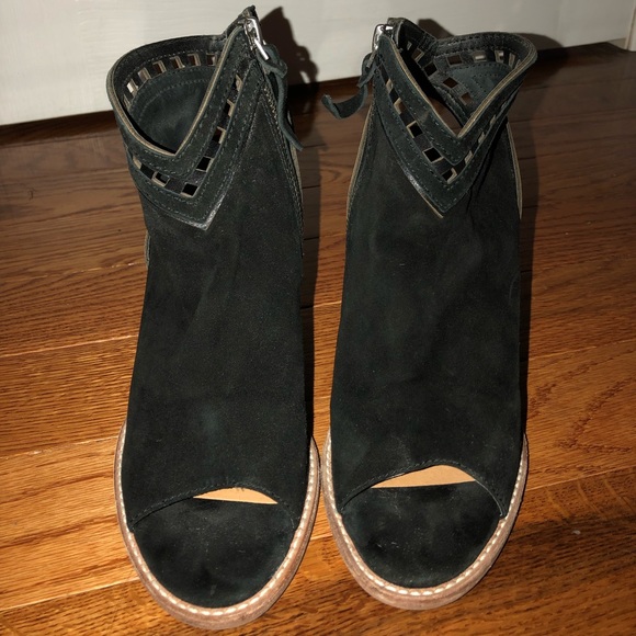 Dolce Vita Peep toe heeled booties - Picture 2 of 3